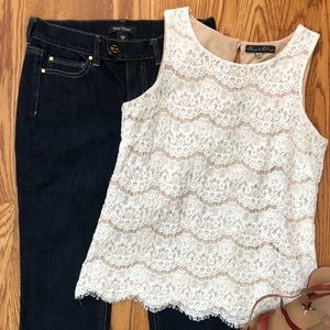 WHBM Noir Denim Jeans